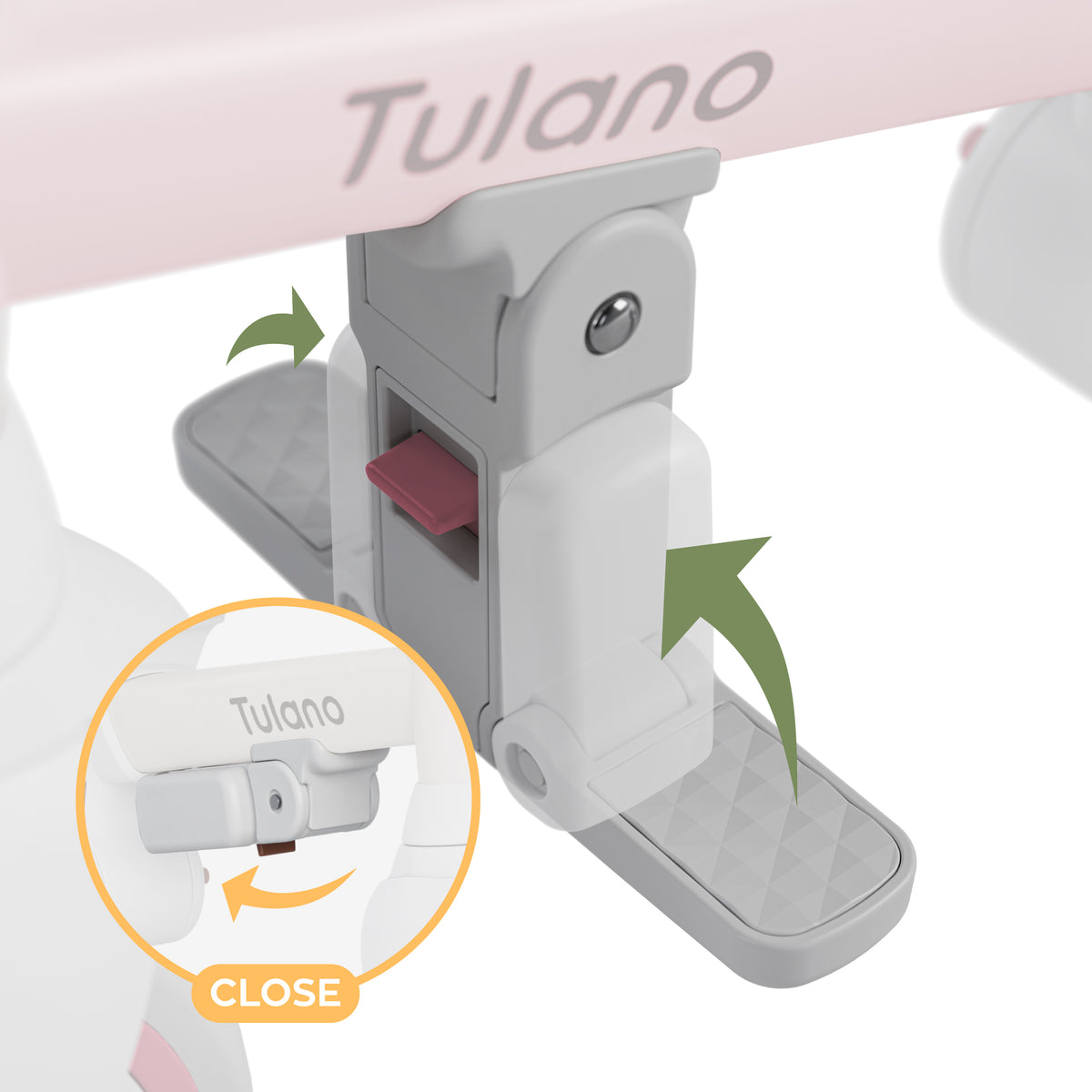 Tulano 4-in-1 Noah 35 Pinkes Dreirad