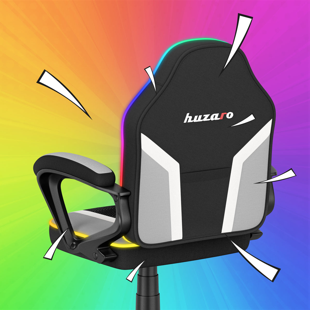 Huzaro Ranger 1.0 RGB Gaming-Stuhl für Kinder 