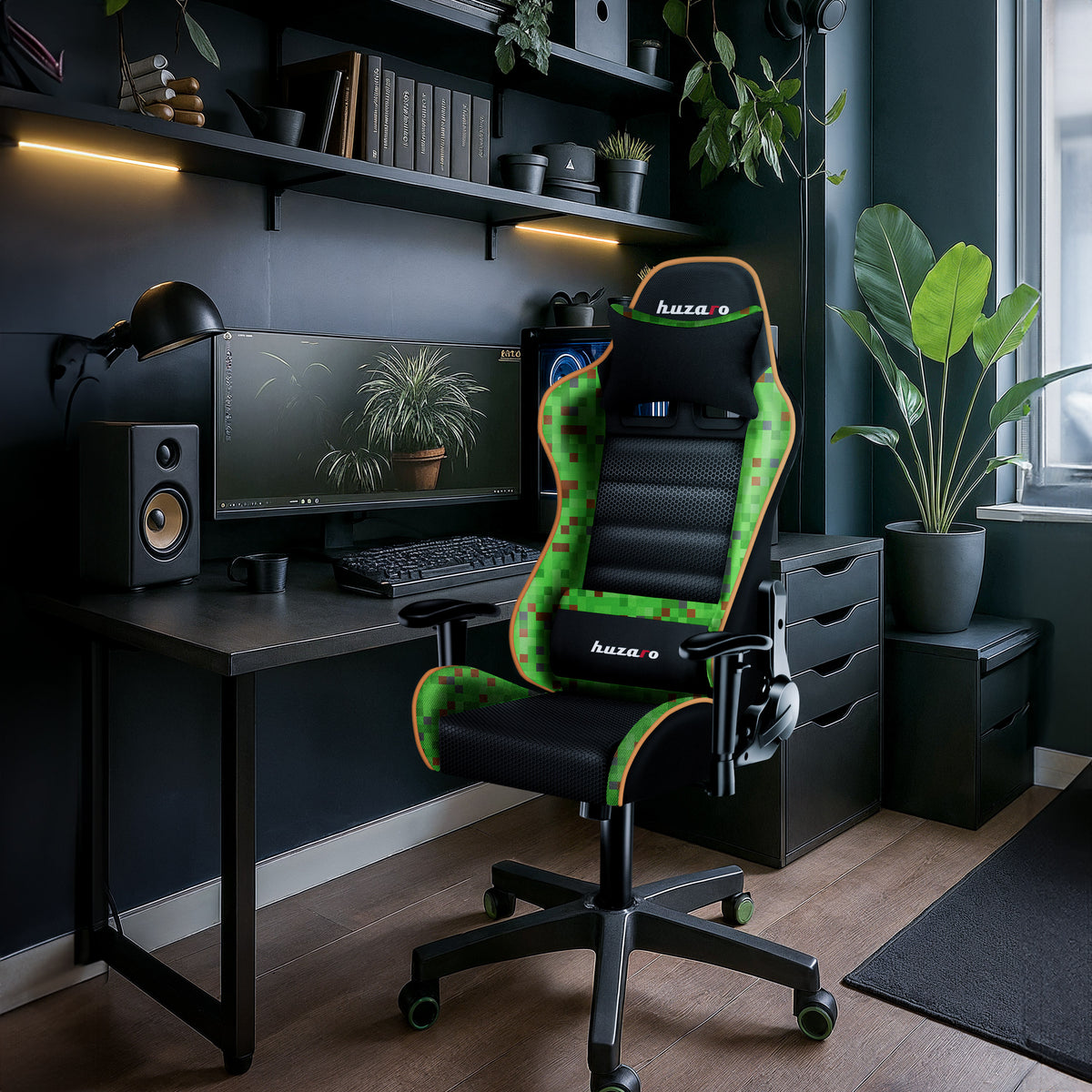 HUZARO RANGER 6.0 Pixel Mesh Gaming-Stuhl für Kinder 