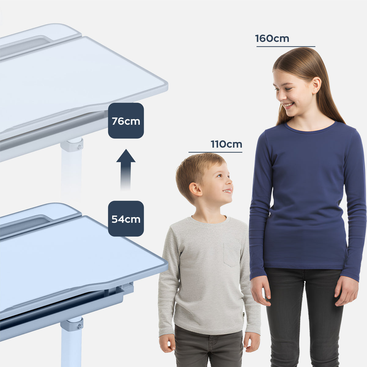 Ergonomischer Kinderschreibtisch Mark Adler Study 3.0 66 cm 