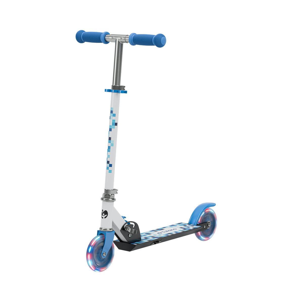 Tulano Zigzag 35 Blauer Kinderroller 