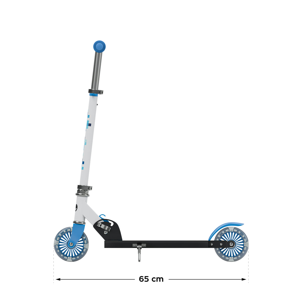 Tulano Zigzag 35 Blauer Kinderroller 
