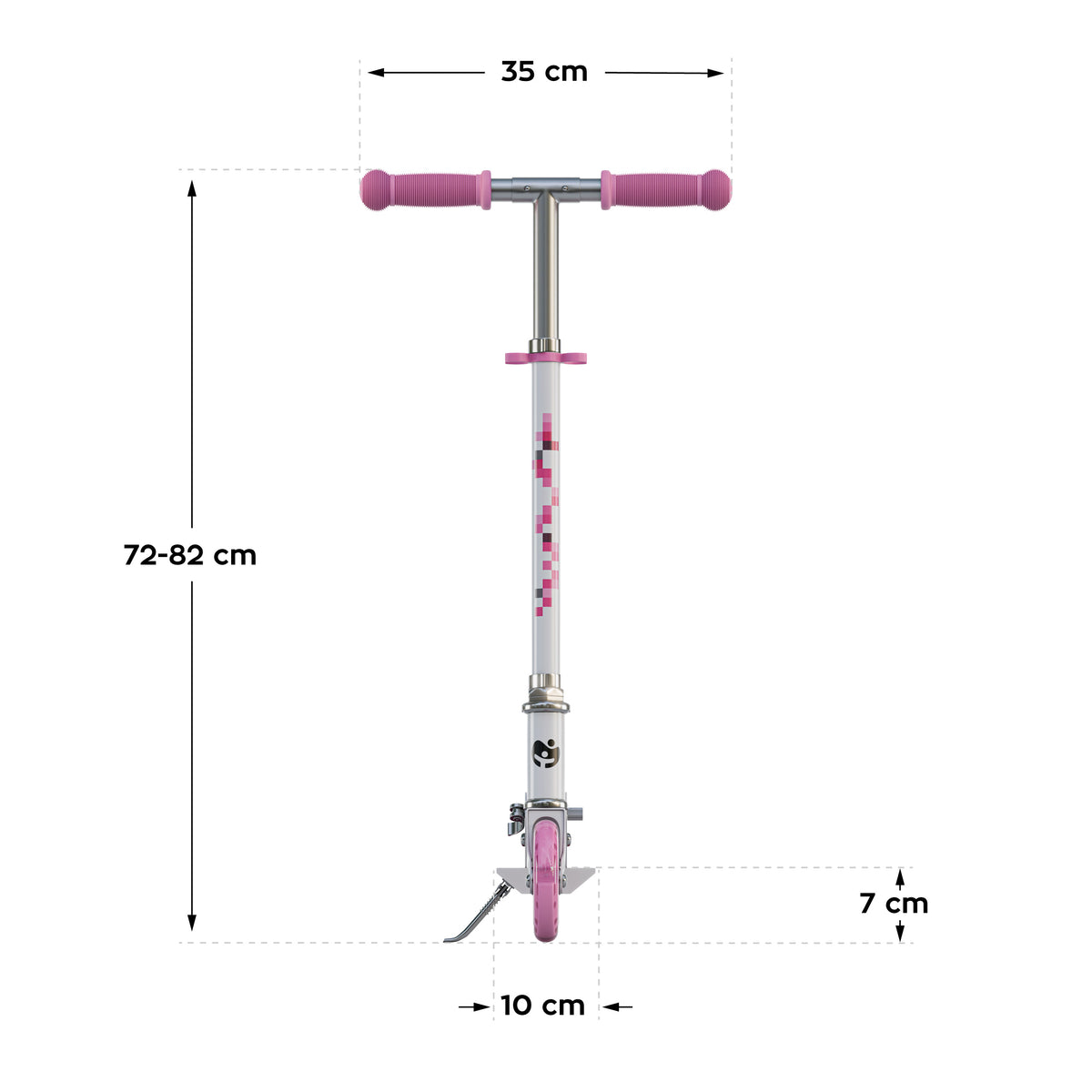 Tulano Zigzag 35 Pink Kinderroller 
