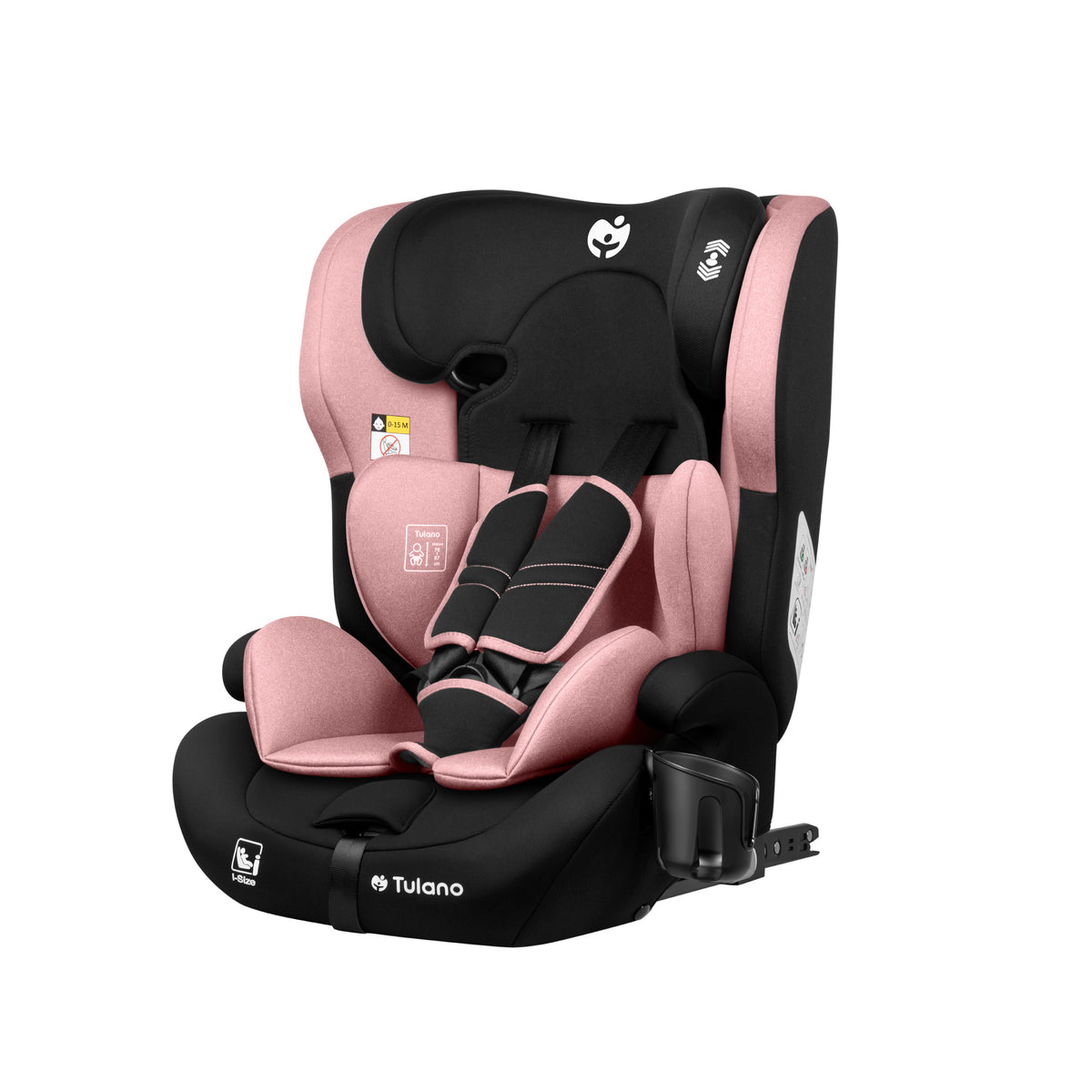 Kindersitz Tulano 76-150 cm Zooma 45 Pink I-Size