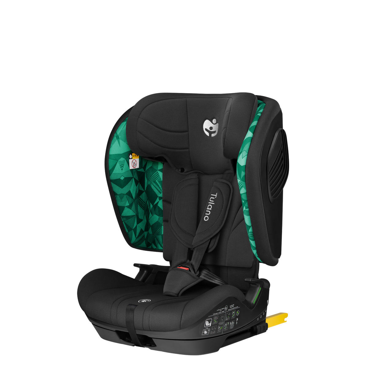 Kindersitz Tulano 76-105 cm Zooma 55 Black-Green