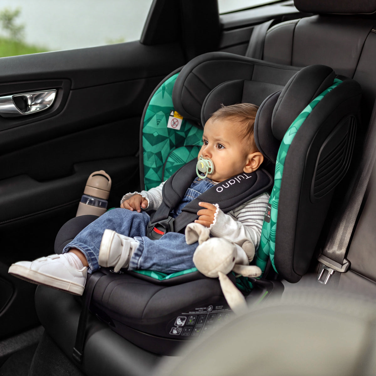 Kindersitz Tulano 76-105 cm Zooma 55 Black-Green