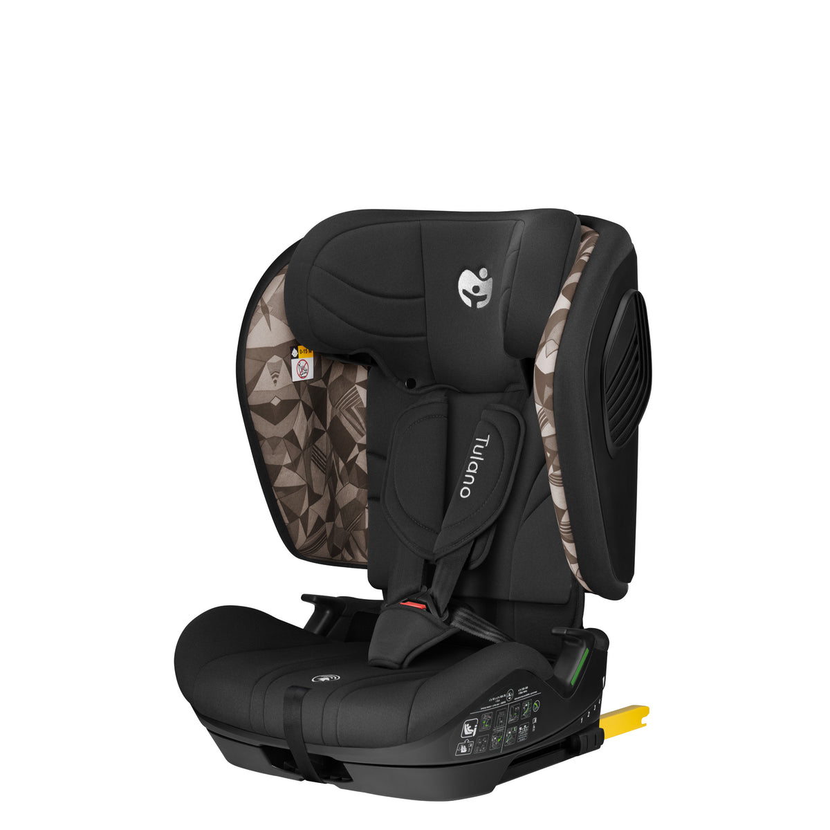 Kindersitz Tulano 76-105 cm Zooma 55 Black-Taupe
