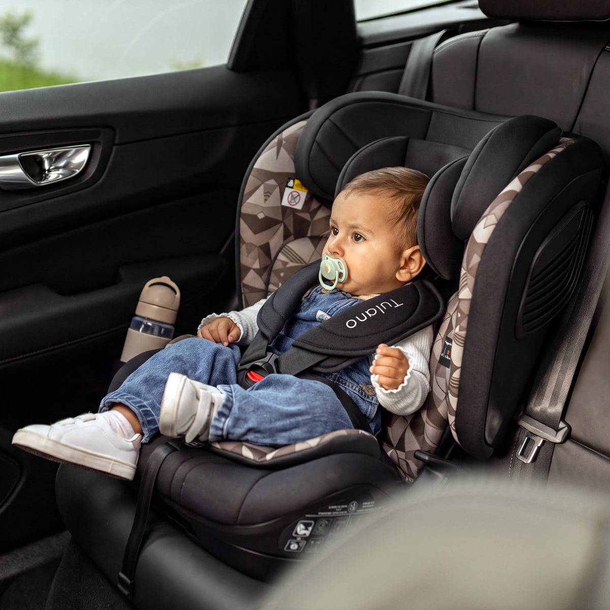 Kindersitz Tulano 76-105 cm Zooma 55 Black-Taupe