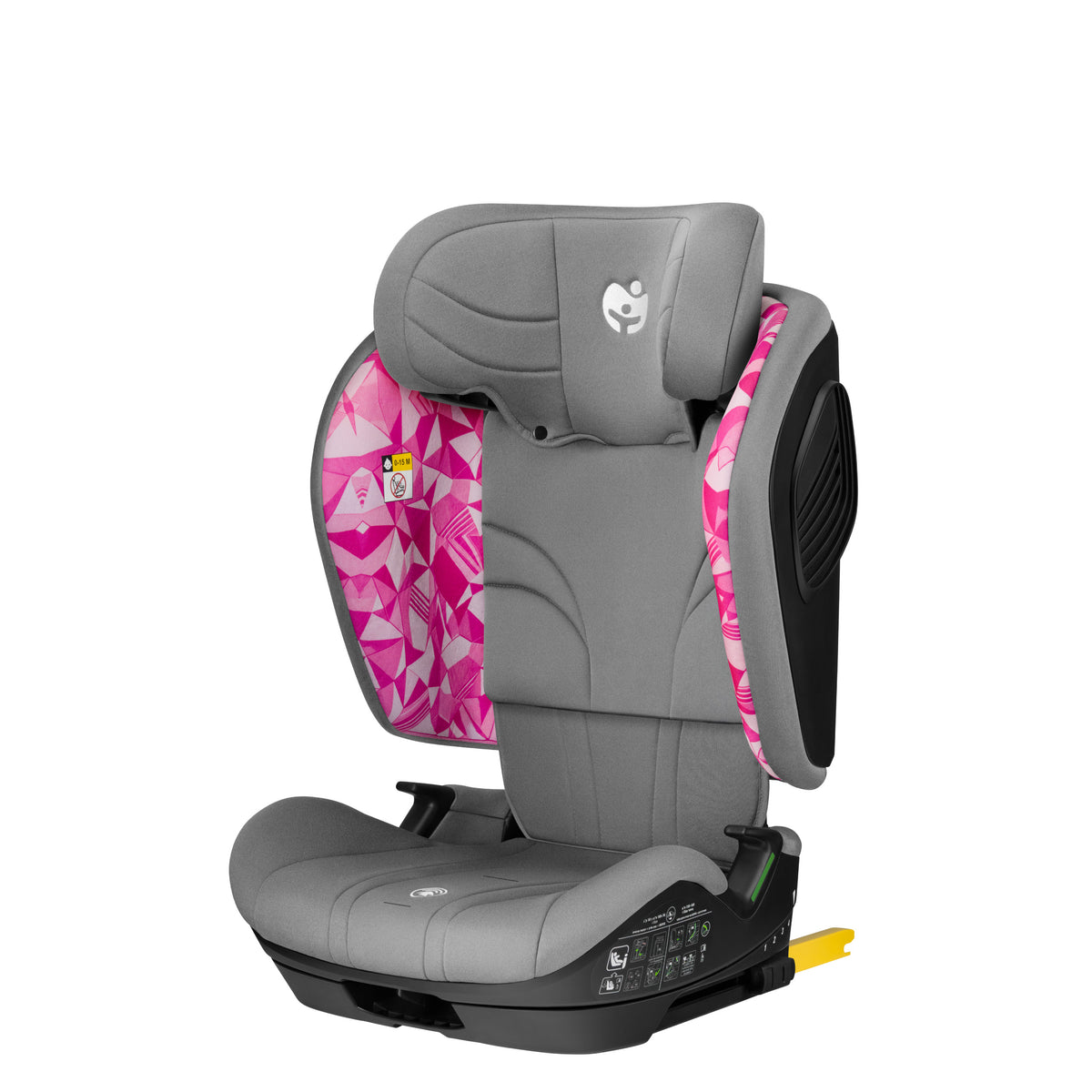 Kindersitz Tulano 76-105 cm Zooma 55 Grey-Pink
